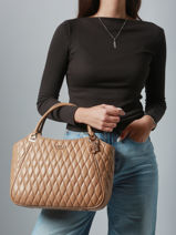 Schoudertas Valla Guess Bruin valla QG812222-vue-porte